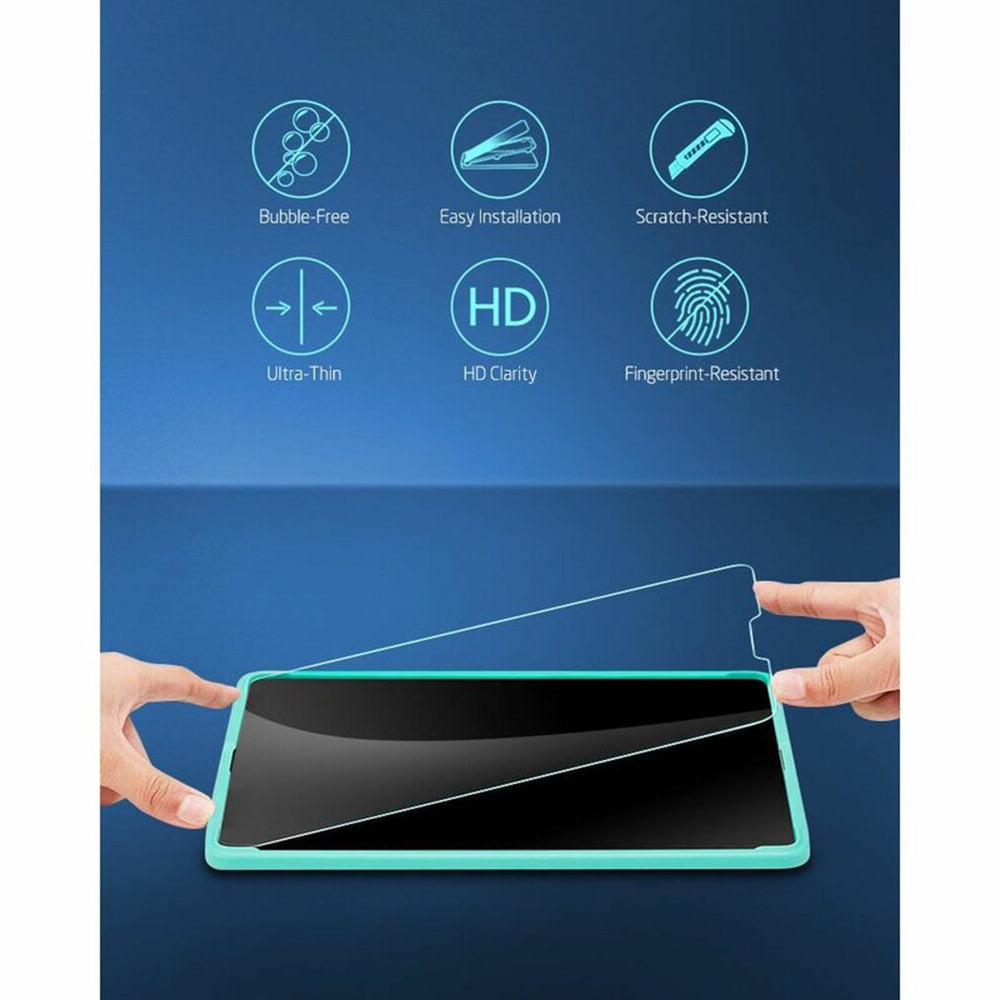 Beschermfolie ESR Scherm voor Apple iPad Air (2022) / Pro 11 (2021) / Air (2020), Gehard Glas, Volledige Lijm, Set van 2 Stuks