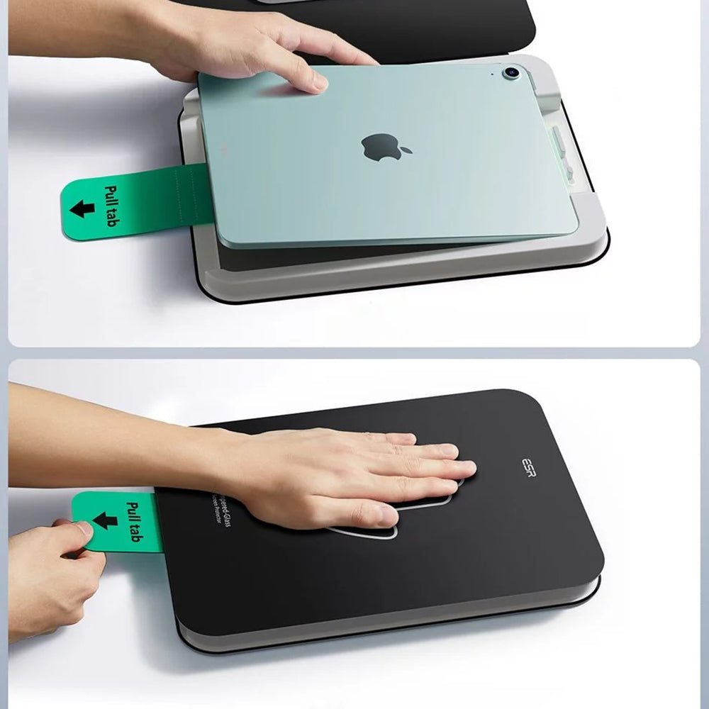 ESR UltraFit schermbeschermfolie voor Apple iPad Air 13 (2026) / Pro 13 (2025), gehard glas, full glue, set van 2 stuks