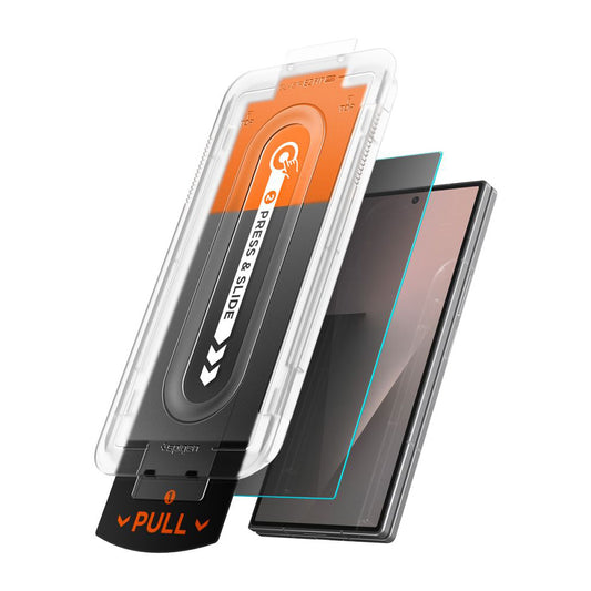 Spigen GlastR EZ FIT Pro HD Exterior Privacy Screen Protector for Samsung Galaxy Z Fold8 Ultra F976, Tempered Glass, Full Glue