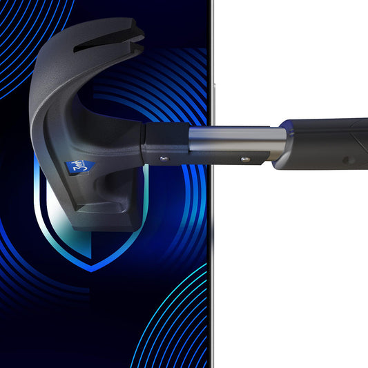 Matte schermbeschermfolie 3MK HardGlass Max voor Apple iPhone 17 Air, Gehard Glas, Volledige Lijm, Zwart