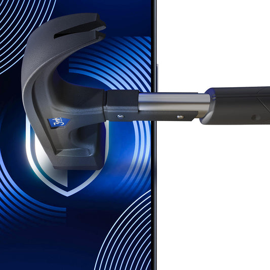 Matte schermbeschermfolie 3MK HardGlass Max voor Apple iPhone 17 Pro Max, Gehard Glas, Volledige Lijm, Zwart