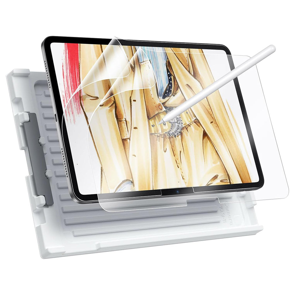 Matte ESR Paper Feel schermbeschermfolie voor Apple iPad Air 13 (2025) / Air 13 (2024), Plastic, Volledige Lijm, Set van 2 stuks