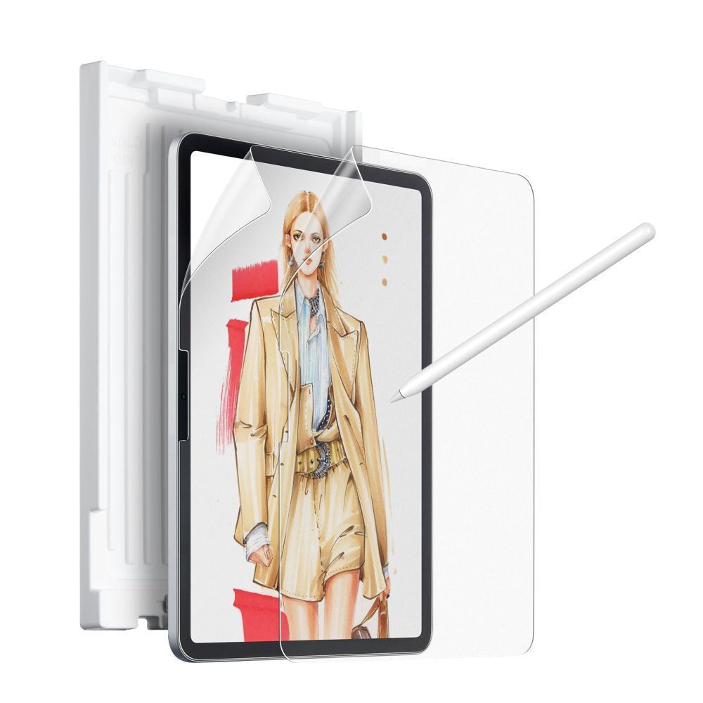 Matte ESR Paper Feel schermbeschermfolie voor Apple iPad Air 13 (2025) / Air 13 (2024), Plastic, Volledige Lijm, Set van 2 stuks
