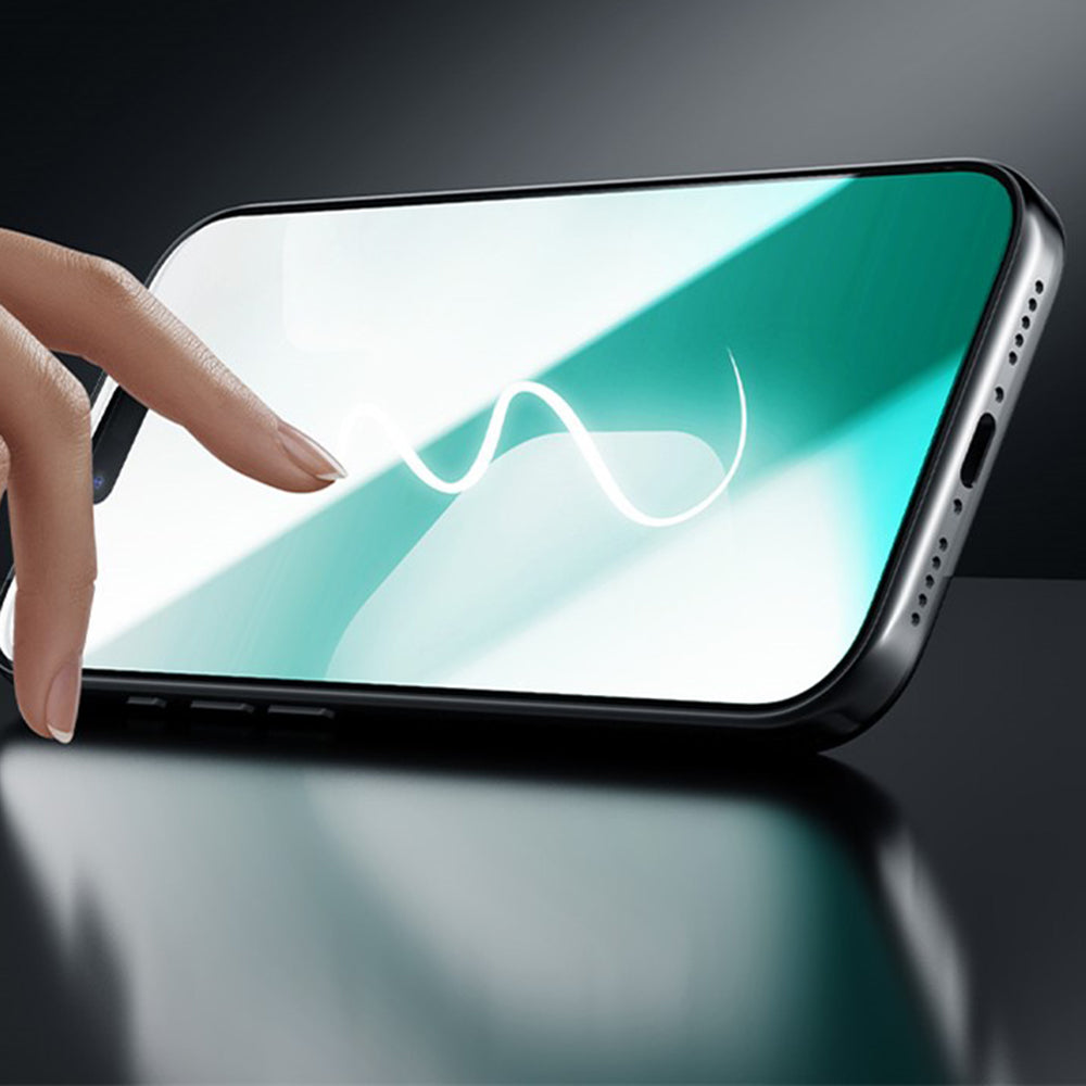 Nillkin CP+ Pro schermbeschermfolie voor Apple iPhone 16 Pro, gehard glas, volledige lijm, zwart