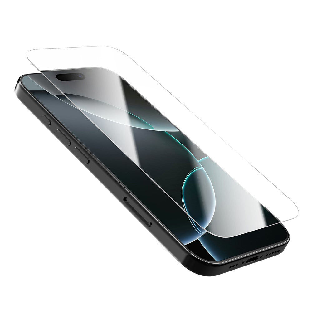 Nillkin H+ Pro schermbeschermfolie met applicator voor Apple iPhone 16 Pro Max, gehard glas, volledige lijmlaag