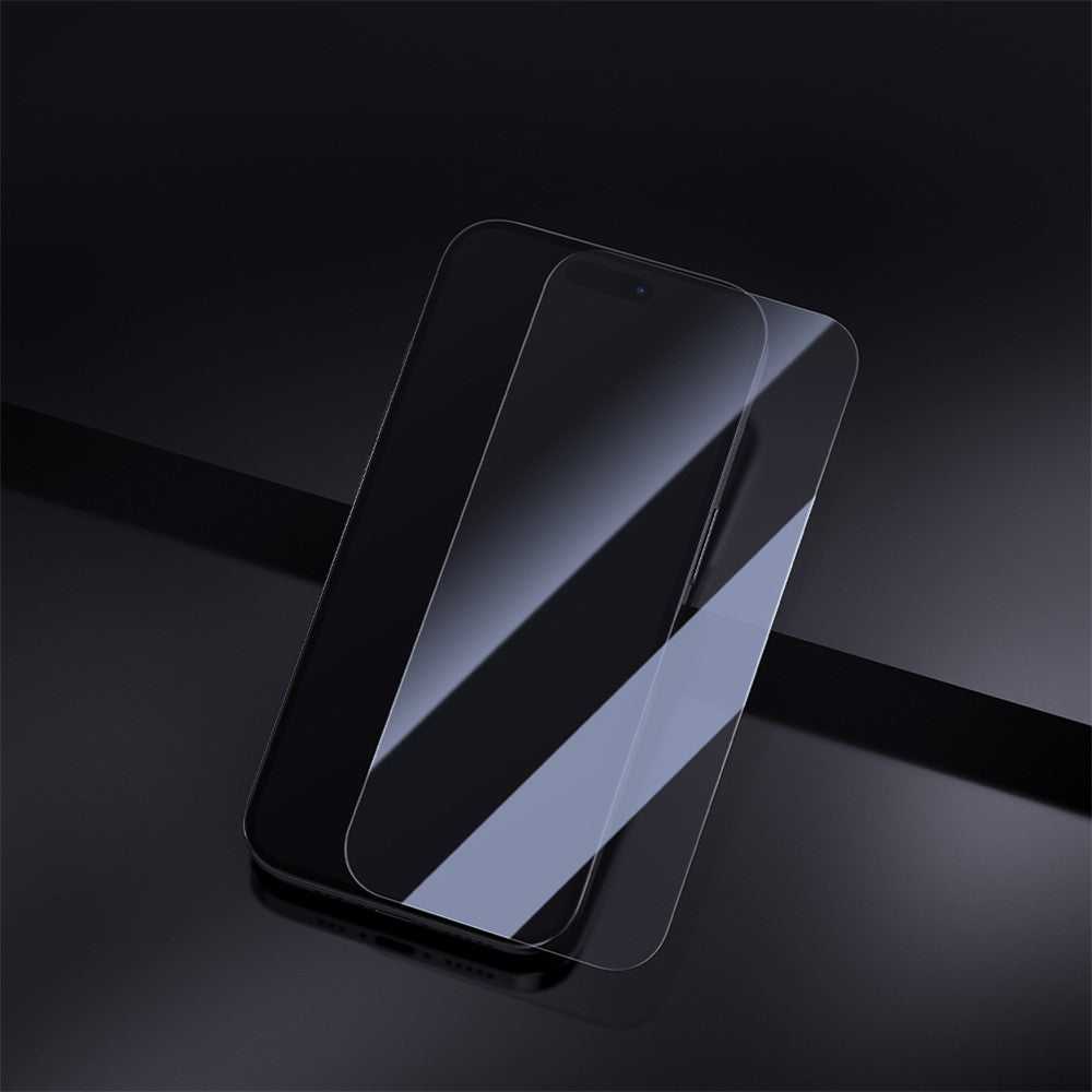 Nillkin H+ Pro schermbeschermfolie met applicator voor Apple iPhone 16 Pro Max, gehard glas, volledige lijmlaag