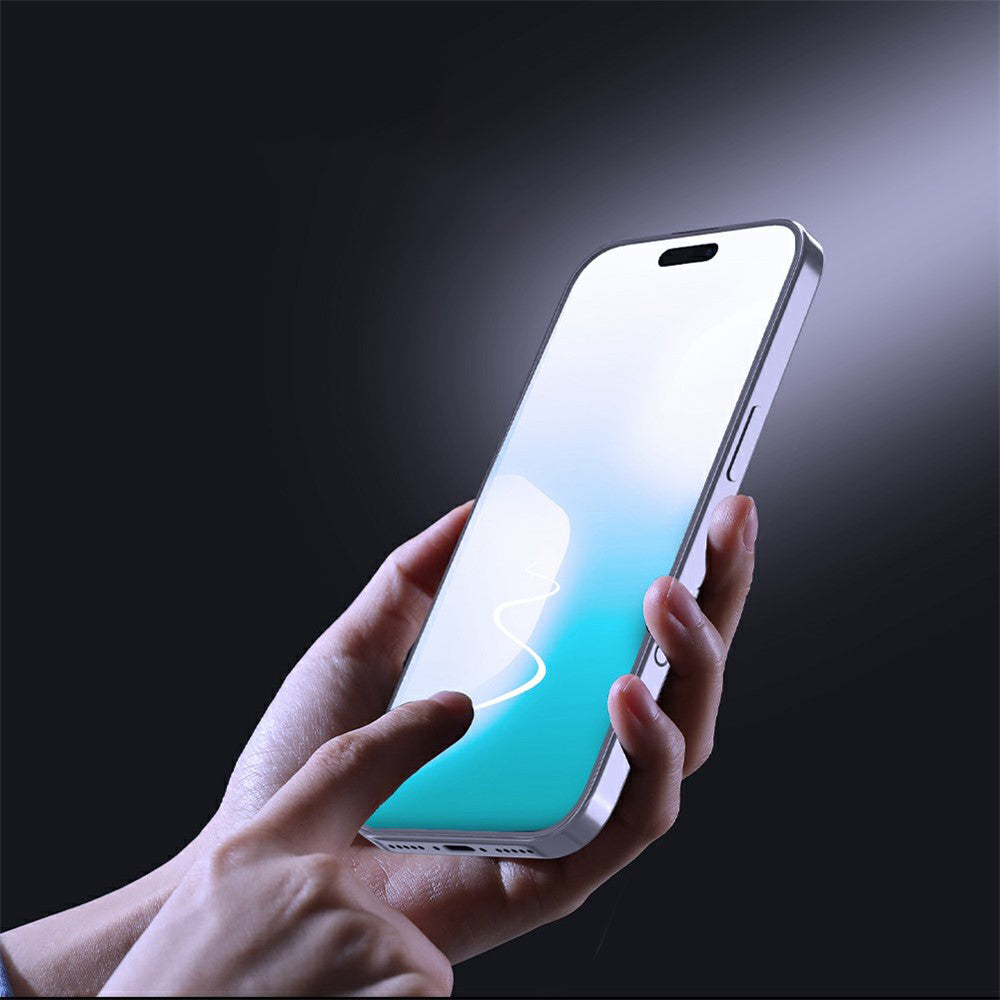 Nillkin H+ Pro schermbeschermfolie met applicator voor Apple iPhone 17, gehard glas, volledige lijmlaag