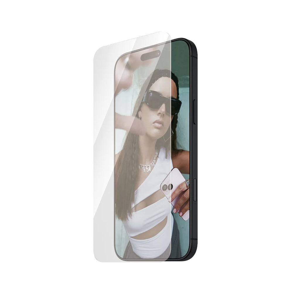 Beschermfolie PanzerGlass Safe Scherm. Ultra-Wide Fit voor Apple iPhone 16 Pro Max, Gehard Glas, Volledige Lijm.