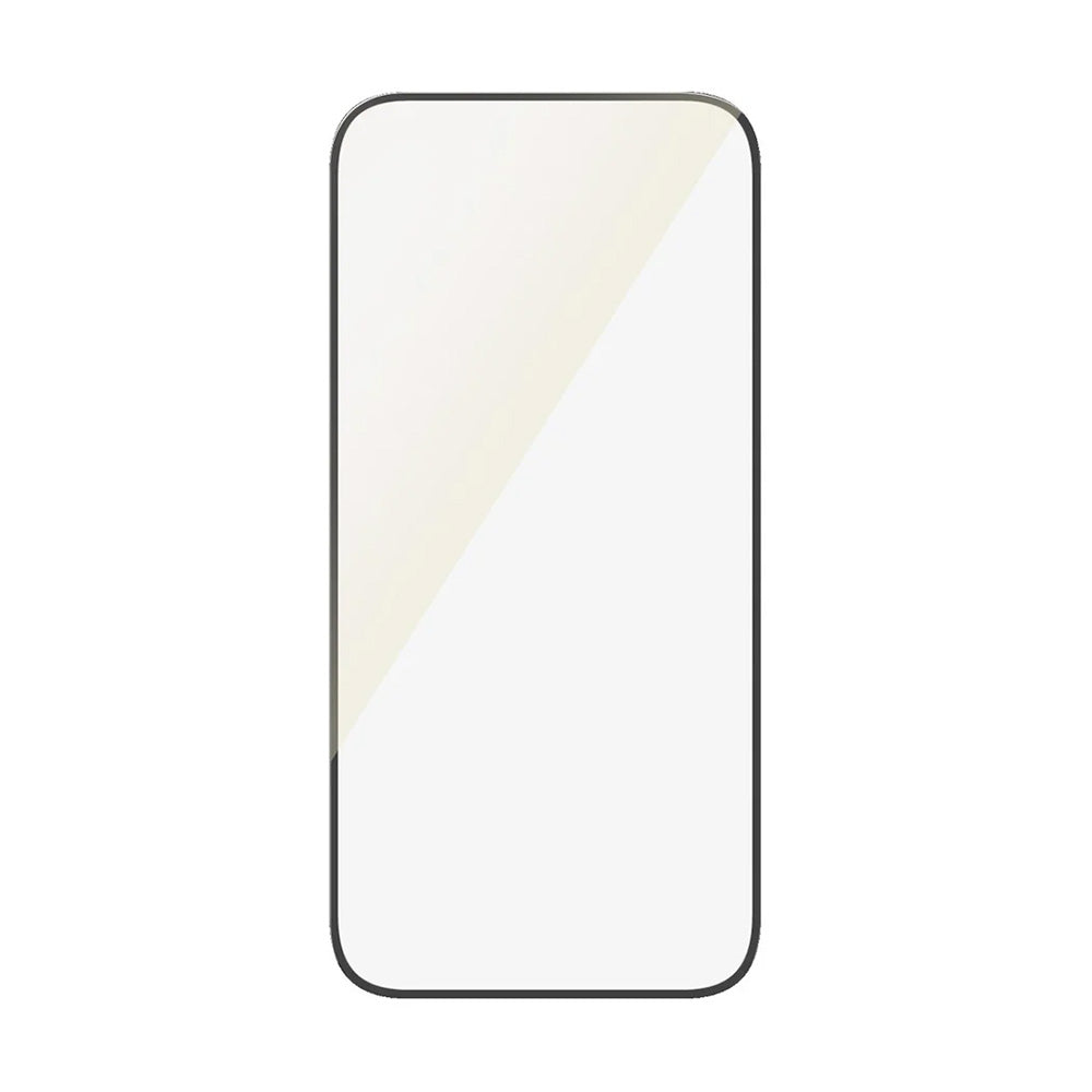 Beschermfolie PanzerGlass Ultra-Wide Fit EyeCare voor Apple iPhone 16 Pro, Gehard Glas, Volledige Lijm, Zwart
