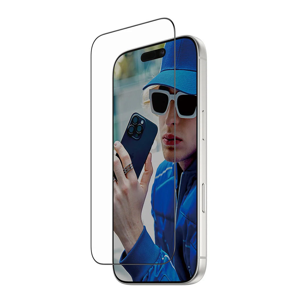 Beschermfolie PanzerGlass Ultra-Wide Fit Fastfit voor Apple iPhone 17 Pro, Gehard Glas, Volledige Lijm, Zwart