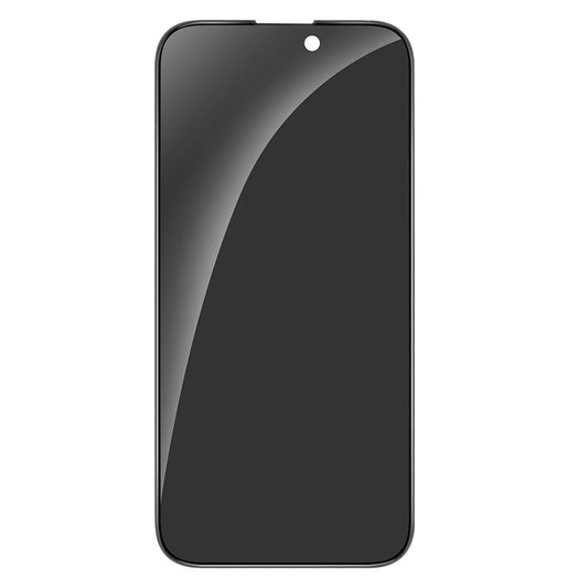Privacy Screen Protector Folie Anank 2X Versterkt voor Apple iPhone 16 Pro Max, Gehard Glas, Volledige Lijm, 2.5D