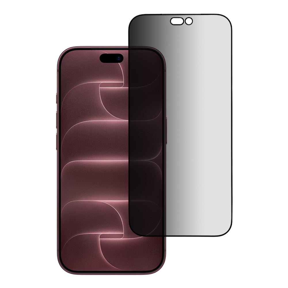 Blueo Anti-Peep AR-privacy-schermbeschermer voor Apple iPhone 18 Pro Max, gehard glas, volledige kleeflaag, 3D