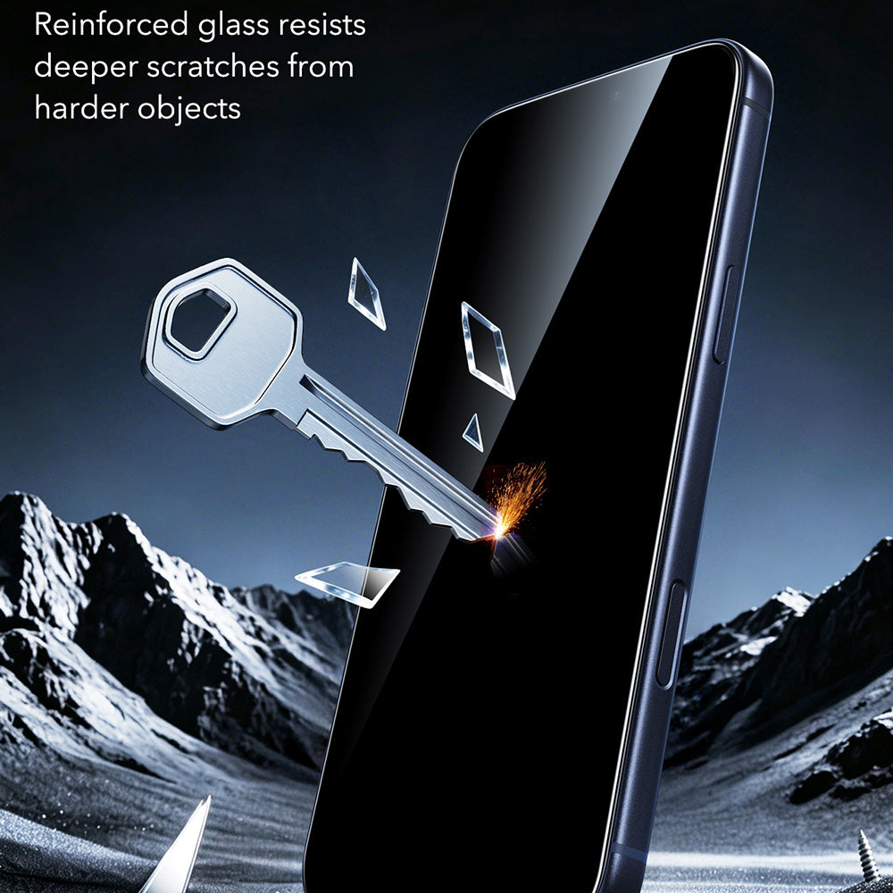 Privacy Screen Protector Folie ESR Armorite UltraFit voor Apple iPhone 18 Pro Max, Gehard Glas, Volledige Lijm, Set van 2 stuks