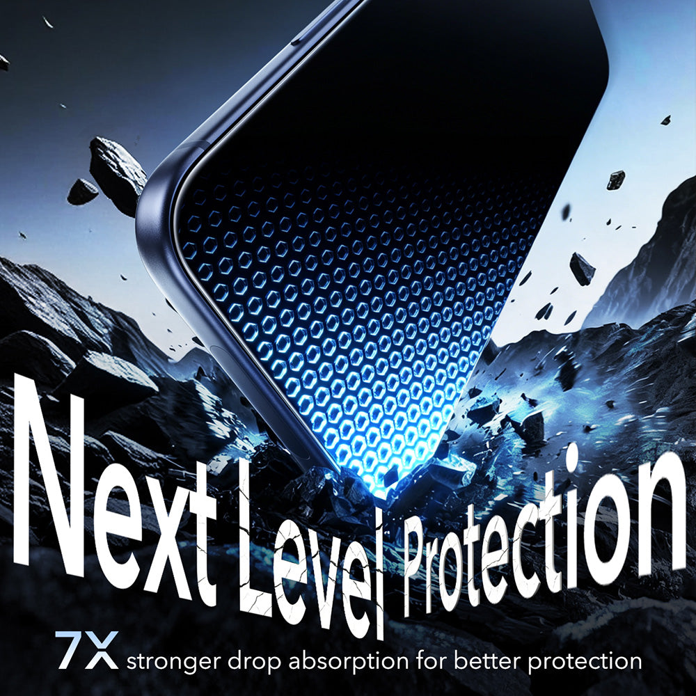 Privacy Screen Protector Folie ESR Armorite UltraFit voor Apple iPhone 18 Pro Max, Gehard Glas, Volledige Lijm, Set van 2 stuks