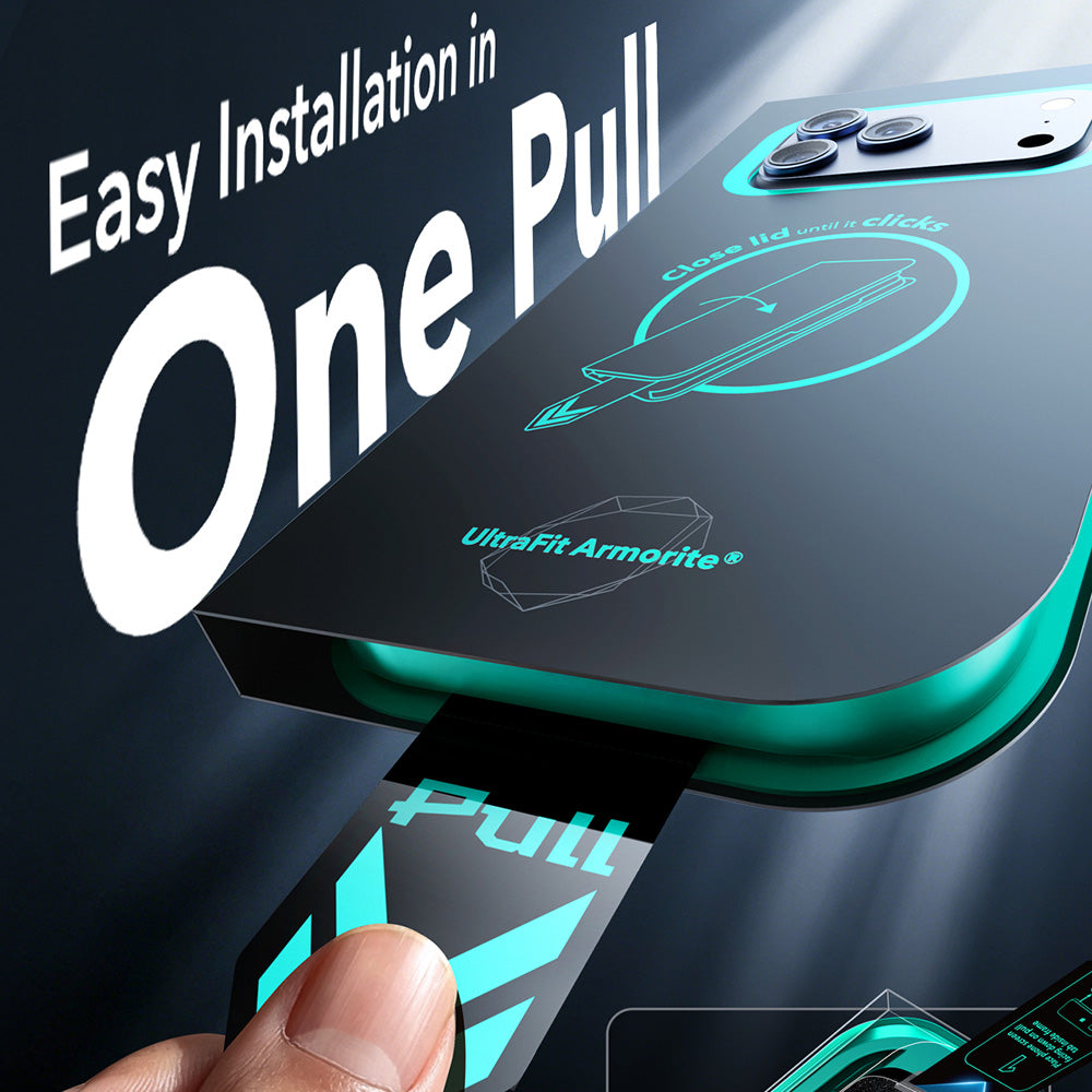 Privacy Screen Protector Folie ESR Armorite UltraFit voor Apple iPhone 18 Pro Max, Gehard Glas, Volledige Lijm, Set van 2 stuks