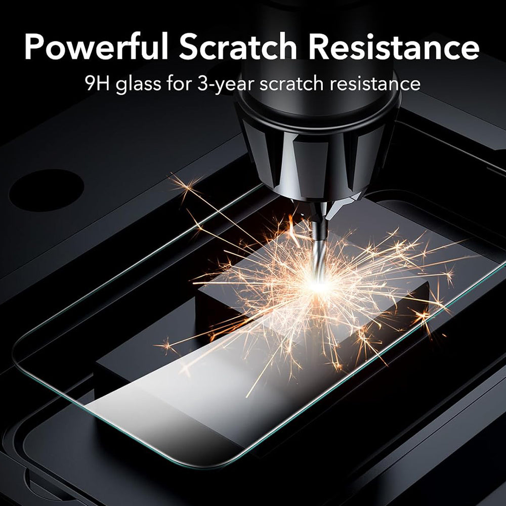 Privacy ESR schermbeschermfolie voor Apple iPhone 17 Pro Max, Gehard Glas, Volledige Lijm, Set van 3 stuks
