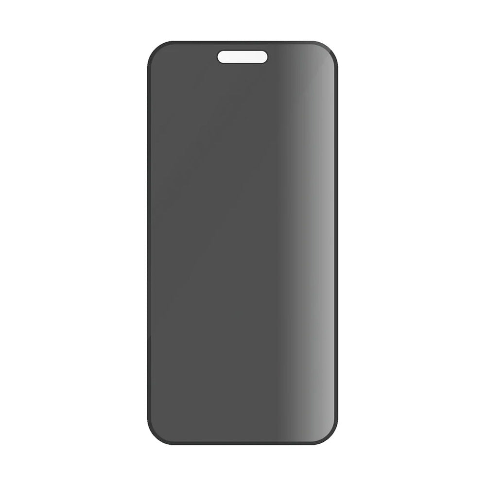 Beschermfolie Privacy Scherm PanzerGlass Ultra-Wide Fit EasyAligner voor Apple iPhone 16 Pro, Gehard Glas, Volledige Lijm