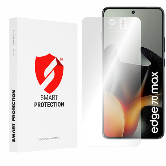 Smart Protection Premium Classic schermbeschermfolie voor Motorola Edge 70 Max, plastic, set van 2 stuks