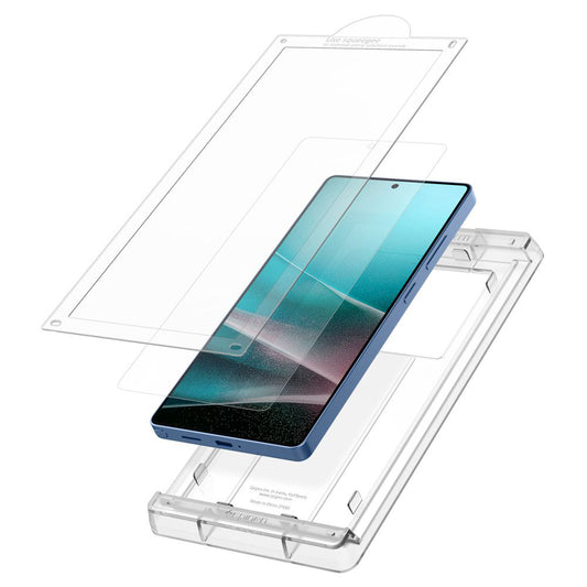 Spigen Elite Shield EZ FIT HD schermbeschermfolie voor Samsung Galaxy S25 Ultra S938, Plastic AFL09083