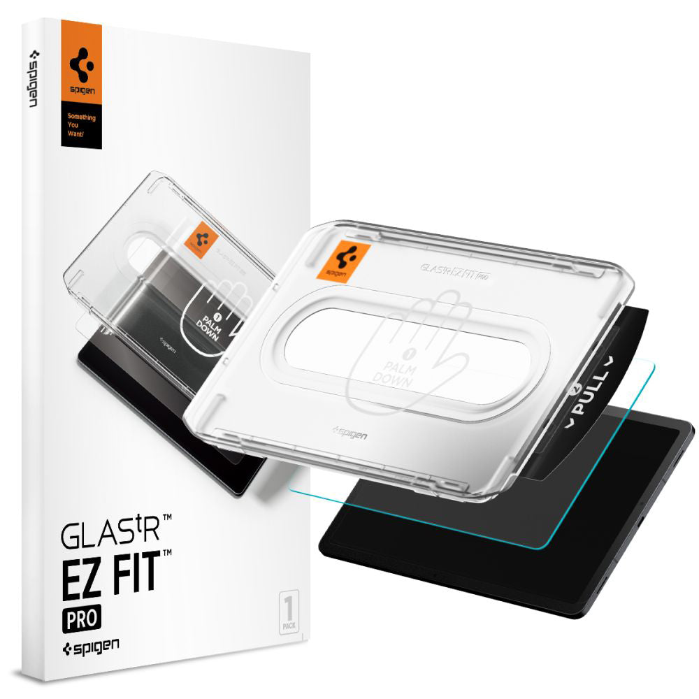 Schermbeveiligingsfolie Spigen GlastR EZ FIT Pro voor Samsung Galaxy Tab S11, Gehard Glas, Volledige Lijm AGL10198