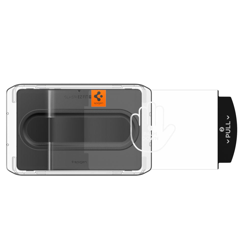 Schermbeveiligingsfolie Spigen GlastR EZ FIT Pro voor Samsung Galaxy Tab S11, Gehard Glas, Volledige Lijm AGL10198