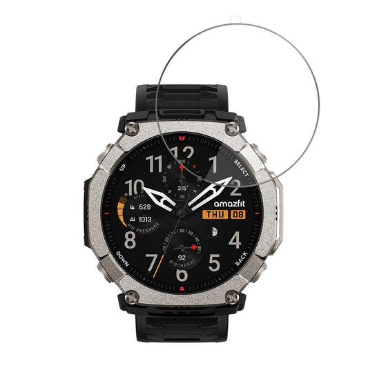 Beschermfolie Techsuit Nano Flex voor Amazfit T-Rex Ultra 2, Plastic, Set van 2 stuks, Zwart