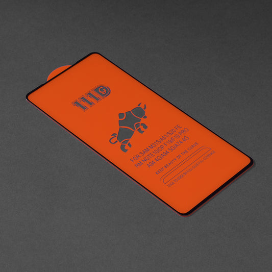 Techsuit schermbeschermfolie voor Motorola Moto G84, gehard glas, full glue, 111D, zwart