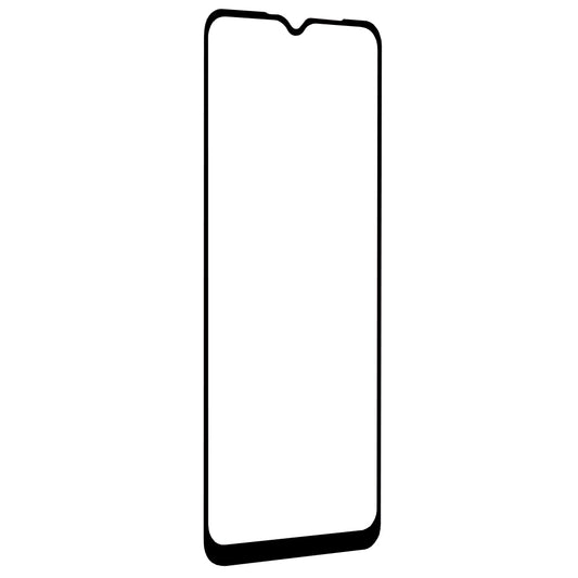 Techsuit schermbeschermfolie voor Oppo A16s / A54s / A16 / A15s / A15, gehard glas, full glue, 111D, zwart