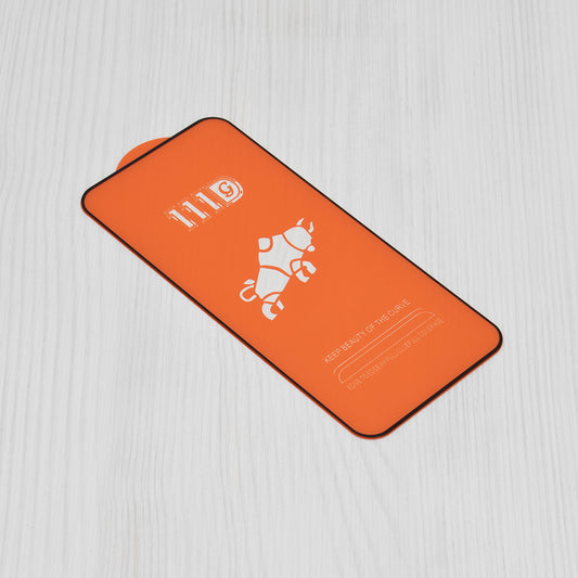 Techsuit schermbeschermfolie voor Oppo Reno11 F, gehard glas, full glue, 111D, zwart