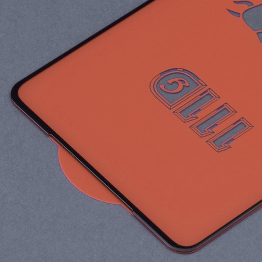 Techsuit schermbeschermfolie voor Oppo Reno8 Lite / Reno7 / Reno7 Lite / Oneplus Nord N20 5G, gehard glas, full glue, 111D, zwart