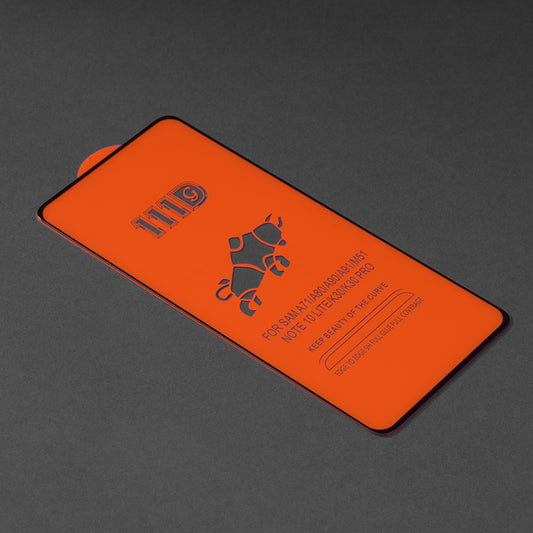 Techsuit schermbeschermfolie voor Xiaomi Poco X4 Pro 5G / Redmi Note 11 Pro+ 5G, gehard glas, full glue, 111D, zwart
