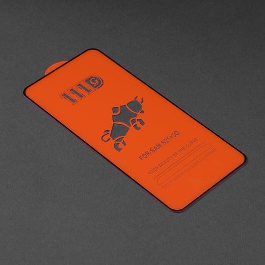 Techsuit schermbeschermfolie voor Xiaomi Poco X6 / Redmi Note 13 Pro 5G, gehard glas, full glue, 111D, zwart