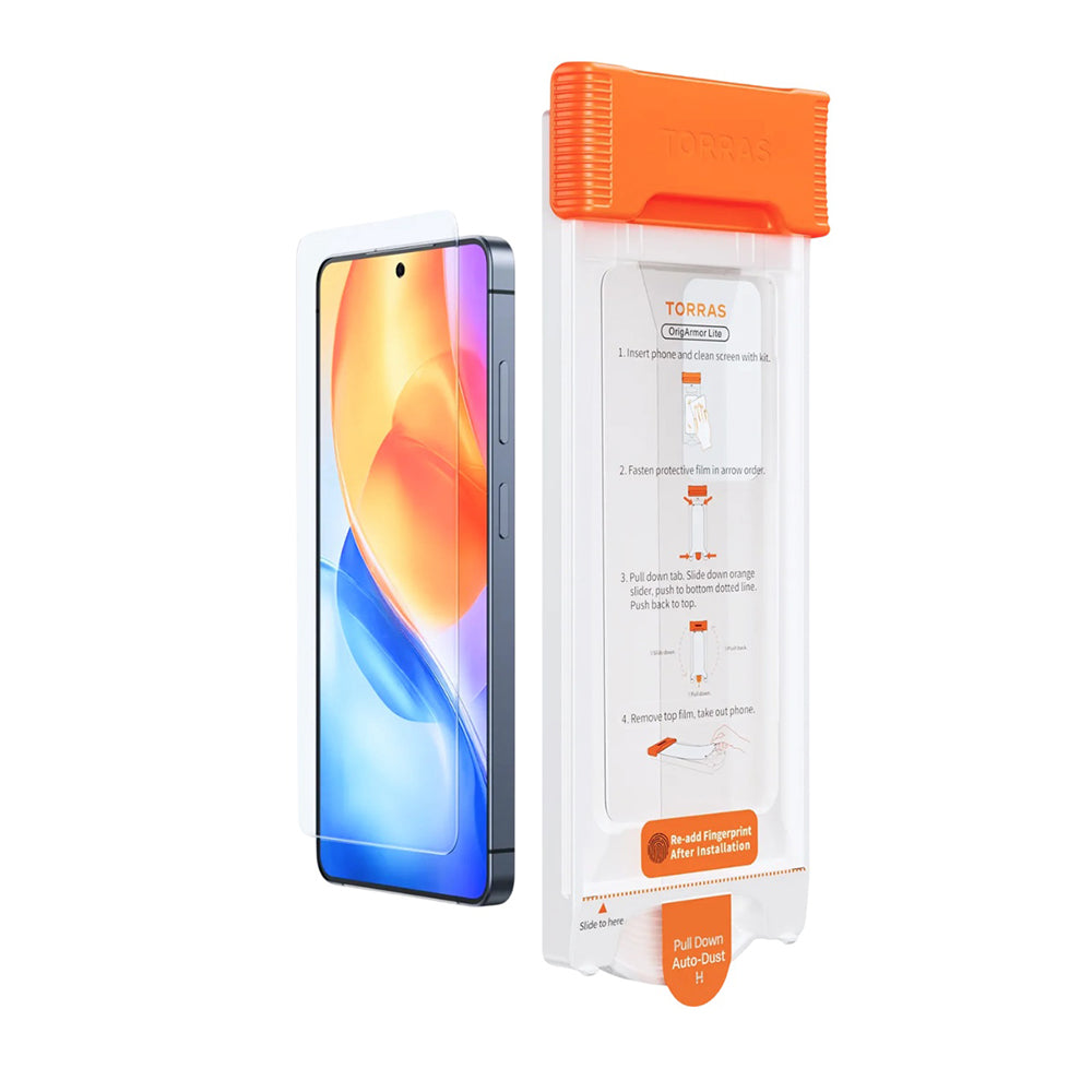 Torras OrigArmor schermbeschermfolie voor Samsung Galaxy S26 Ultra S948, gehard glas, volledige lijm