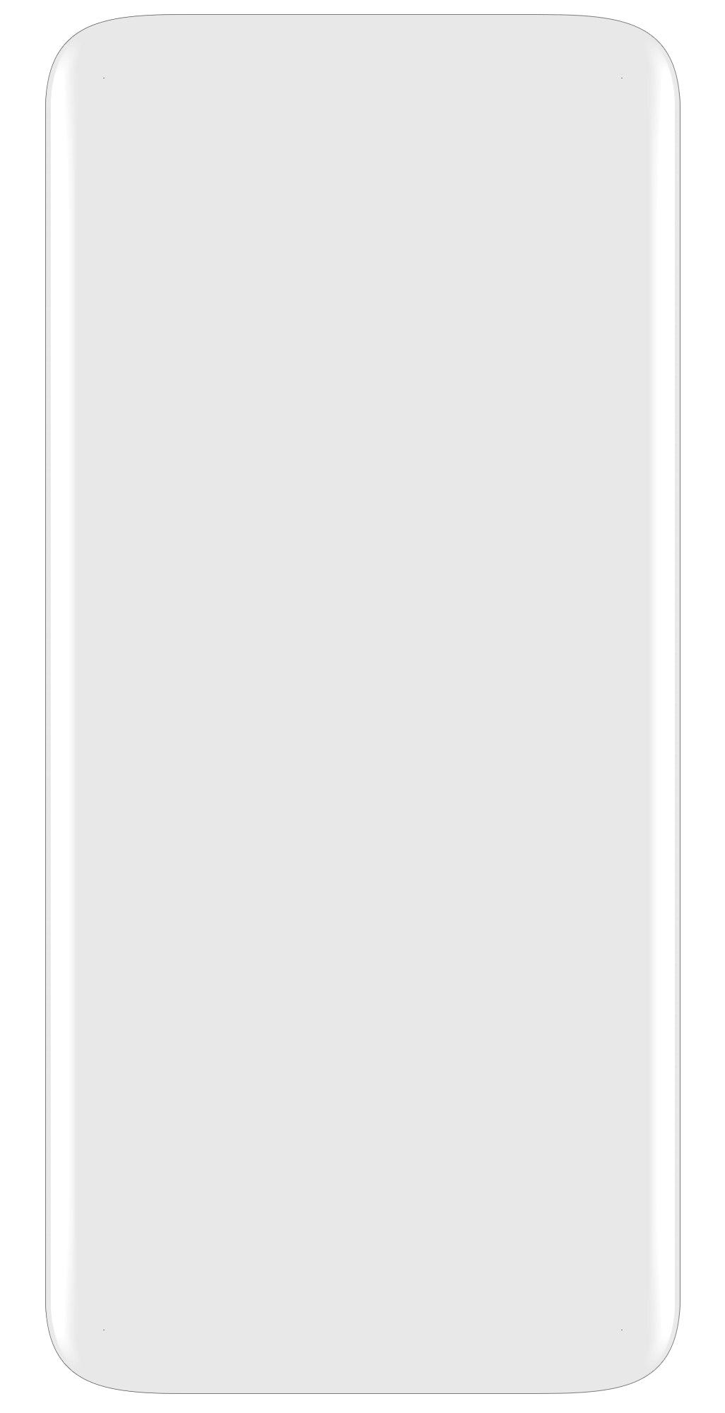 Beschermfolie Scherm OEM voor Samsung Galaxy S10 G973, Gehard Glas, UV Lijm