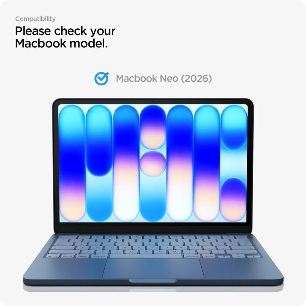 Privacy Screen Protector Folie Spigen Safe View Magnetic voor Apple MacBook Neo 13inch, Plastic AFL11670