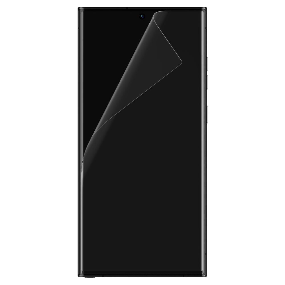 Spigen Neo Flex schermbeschermfolie voor Samsung Galaxy S23 Ultra S918, Plastic, Set van 2 stuks AFL05943