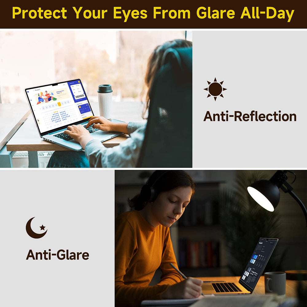 Matte Anti Blue Light Techsuit VisionProX Schermbeschermfolie voor Apple MacBook Air M4 13inch (2025), Plastic