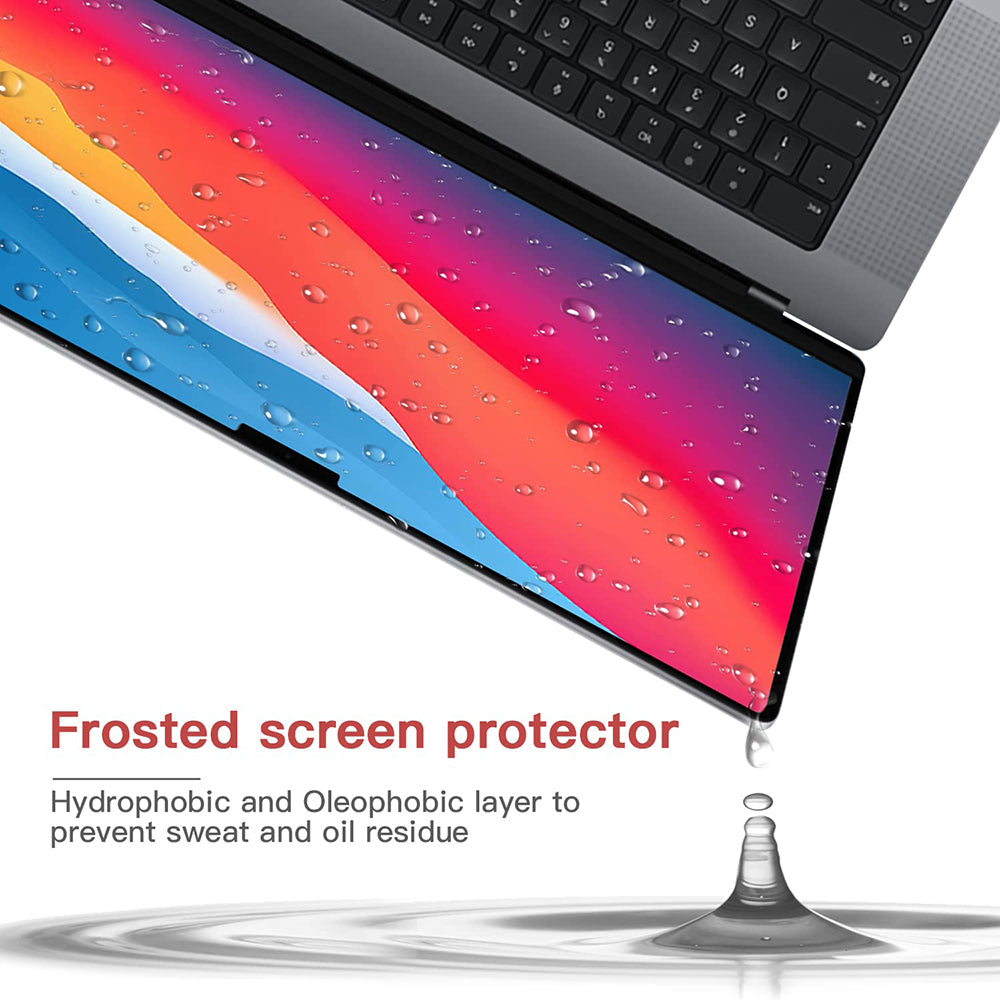Matte Anti Blue Light Techsuit VisionProX schermbeschermfolie voor Apple MacBook Pro 14 inch (2026) / (2025) / (2024) / (2023), plastic
