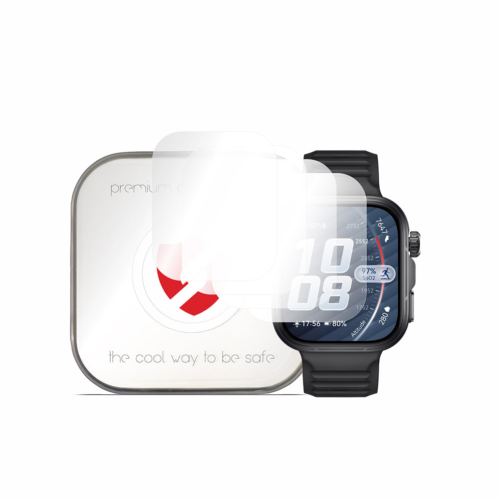 Smart Protection Premium Classic beschermfolie voor Huawei Watch Fit 5 Pro, kunststof, set van 4 stuks