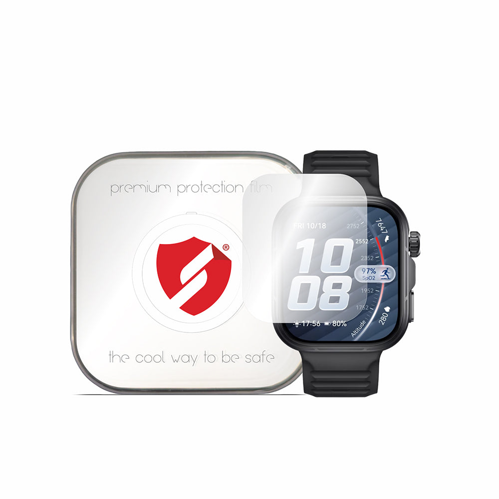 Smart Protection Premium Classic beschermfolie voor Huawei Watch Fit 5 Pro, kunststof, set van 4 stuks
