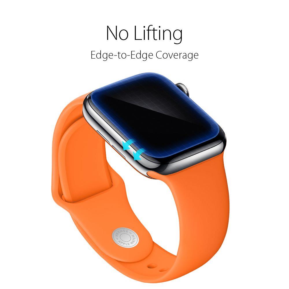 Spigen Neo Flex Beschermfolie voor Apple Watch 41mm / 40mm Series, Set van 3 stuks, Plastic