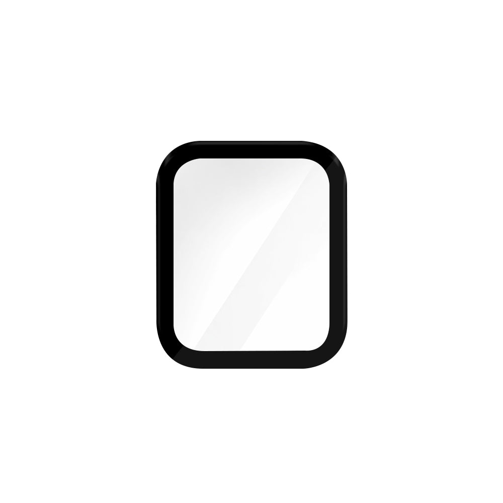 Beschermfolie Techsuit Nano Flex voor Apple Watch 44mm Series, Set van 2 stuks, Plastic, Zwart
