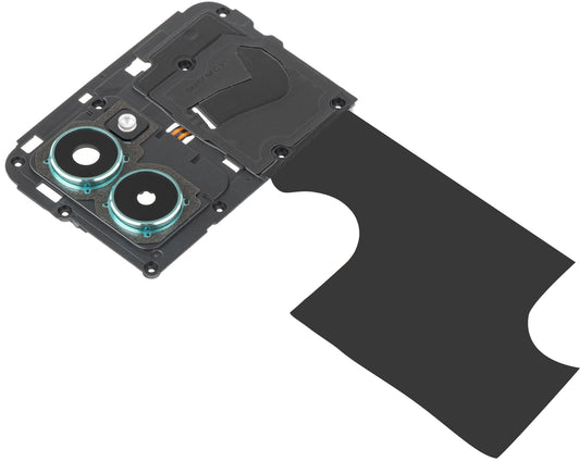 Achtercamera Glas - Flits - Binnenframe - NFC Antenne HMD Pulse Pro, met Frame, Groen (Glacier Green), Service Pack 286954437