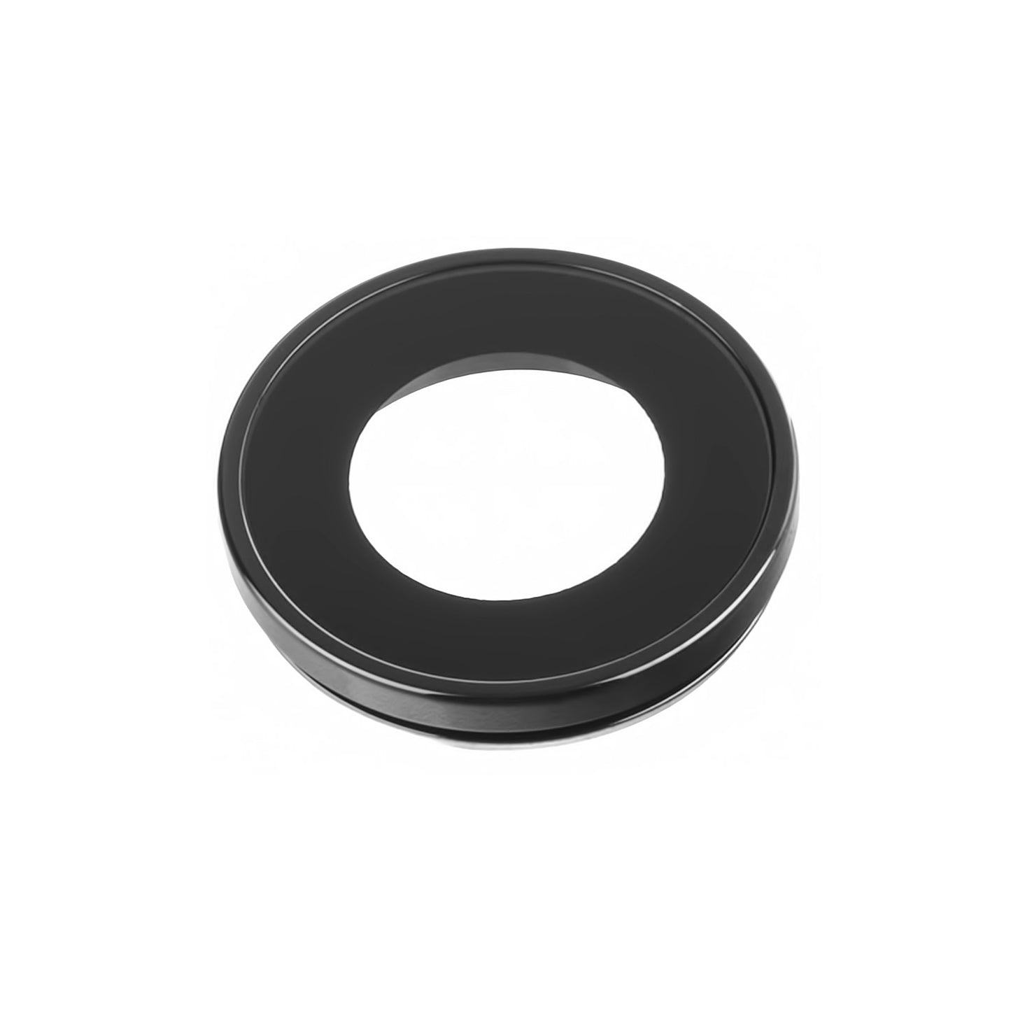 Achtercamera Glas Apple iPhone 12 Pro Max, Wide, met (Binnen) Frame, Zwart