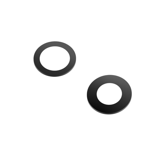 Apple iPhone 12 Achter Cameraglas, Breed + Ultrabreed, Zwart