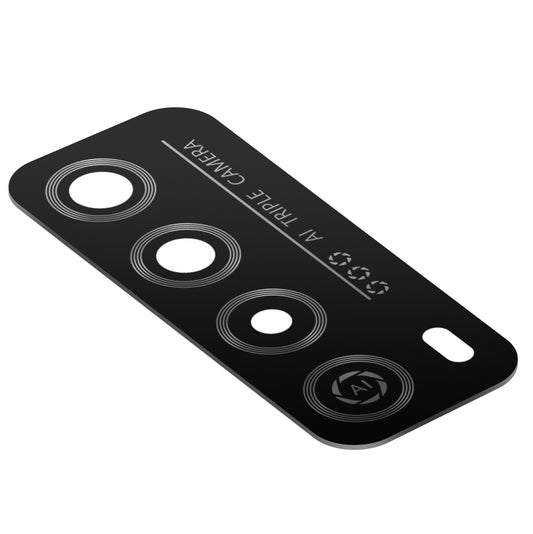 Achterste camera glas Huawei Enjoy 20 SE, zwart