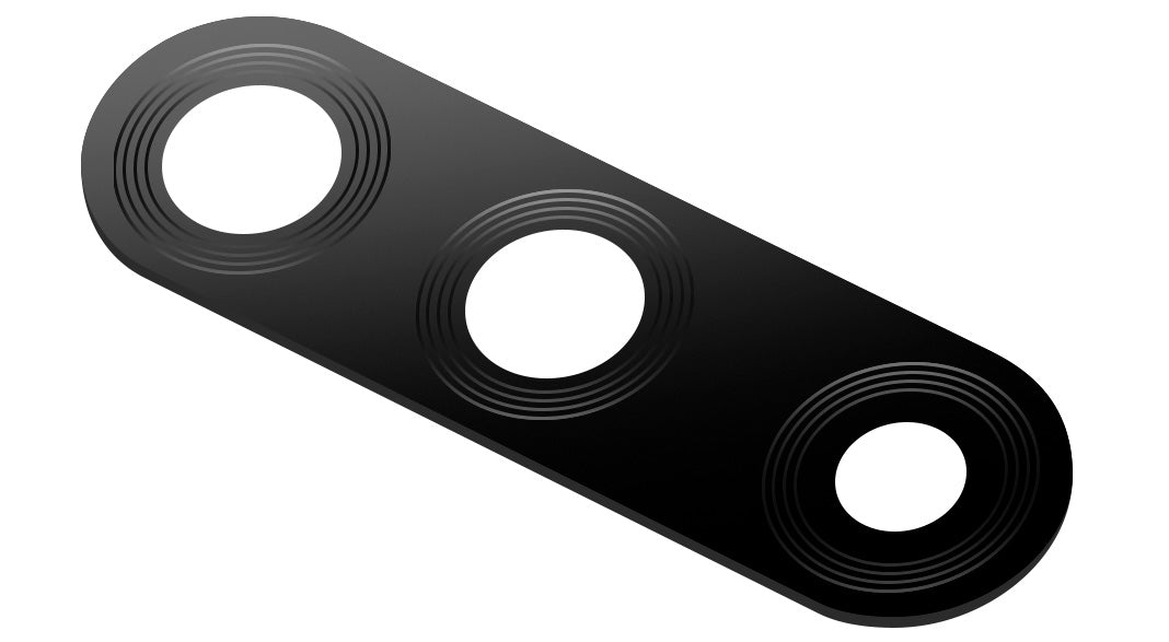 Achtercamera glas Huawei P30 lite, Zwart