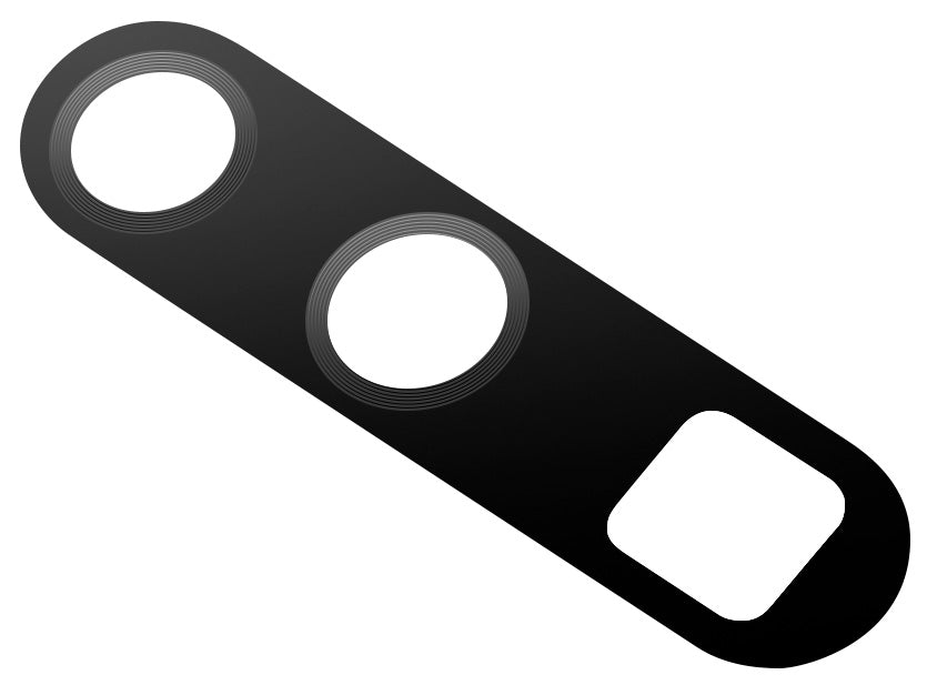 Achtercamera Glas Huawei P30 Pro, Zwart