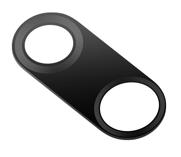 Achtercamera glas Huawei P20 Pro, Dual Wide, Zwart