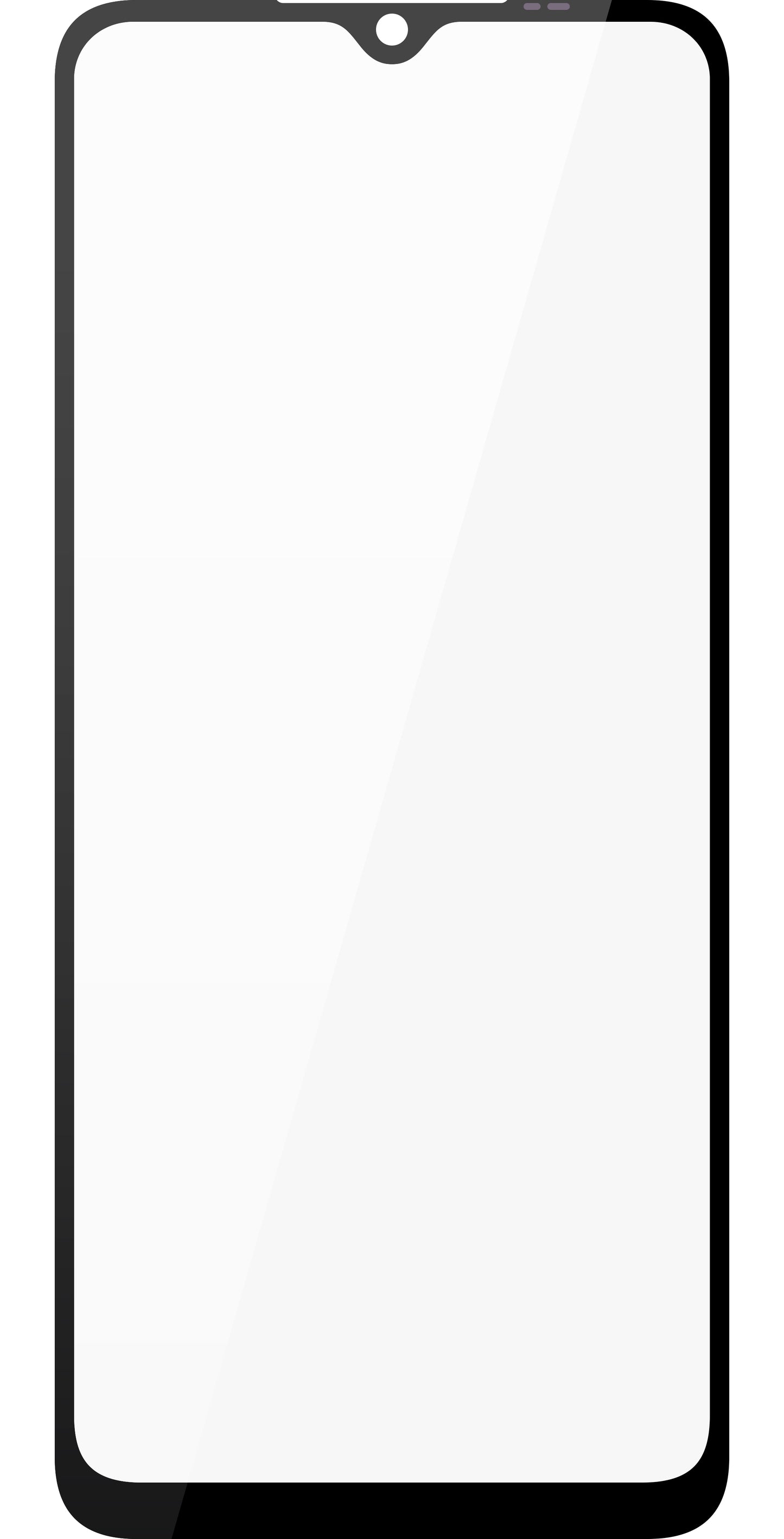 Schermglas voor Xiaomi Redmi 10C, Zwart
